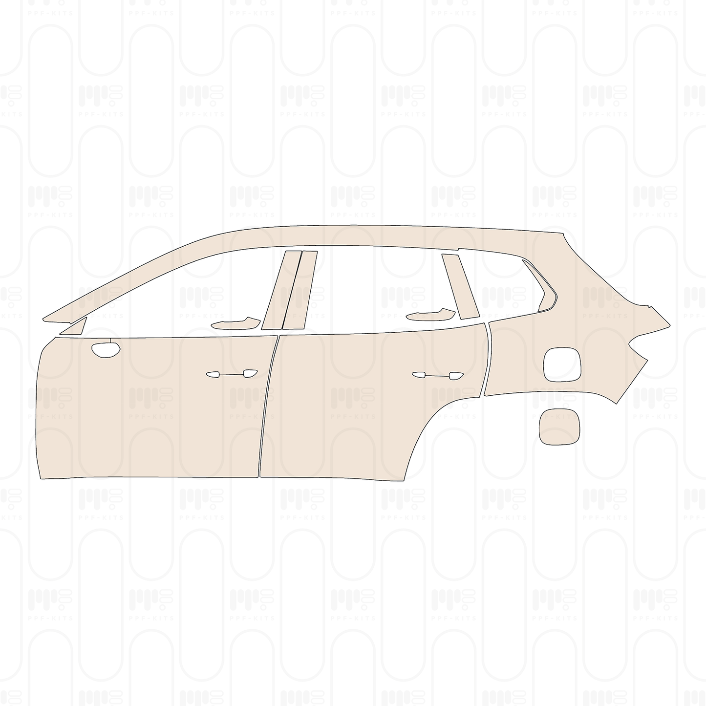 Pre-Cut PPF Mazda CX-50 2026