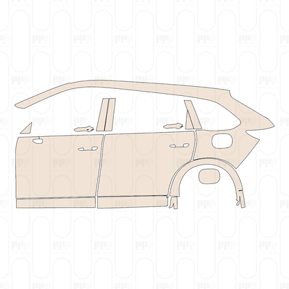 Pre-Cut PPF Mazda CX-80 (EU) Homura Plus 2026