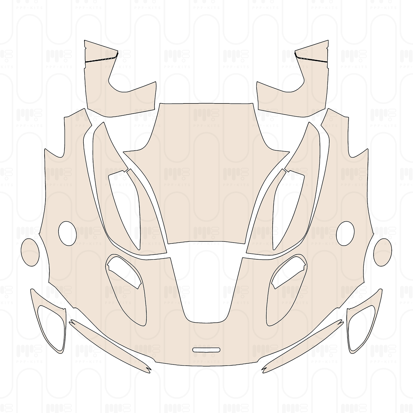 PPF precortado McLaren Artura Spider 2026