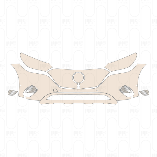 PPF precortado Mercedes-Benz EQE SUV Base 2026