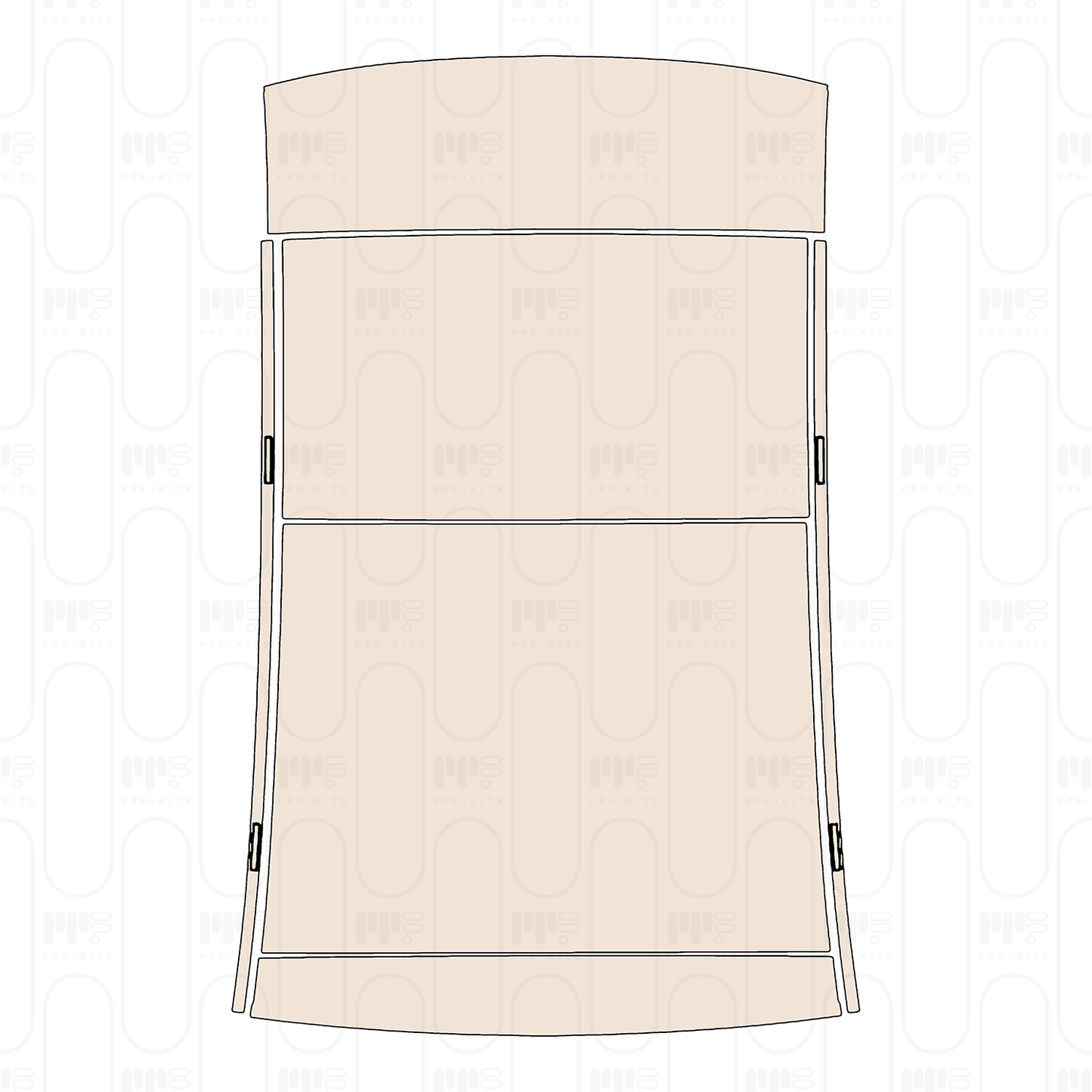 PPF precortado Mercedes-Benz EQE SUV Base 2026