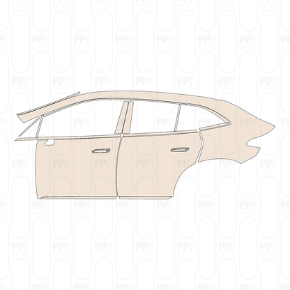 PPF precortado Mercedes-Benz EQE SUV Base 2026
