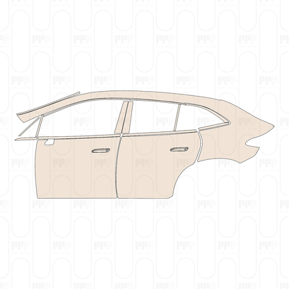 PPF precortado Mercedes-Benz EQE SUV Base 2026