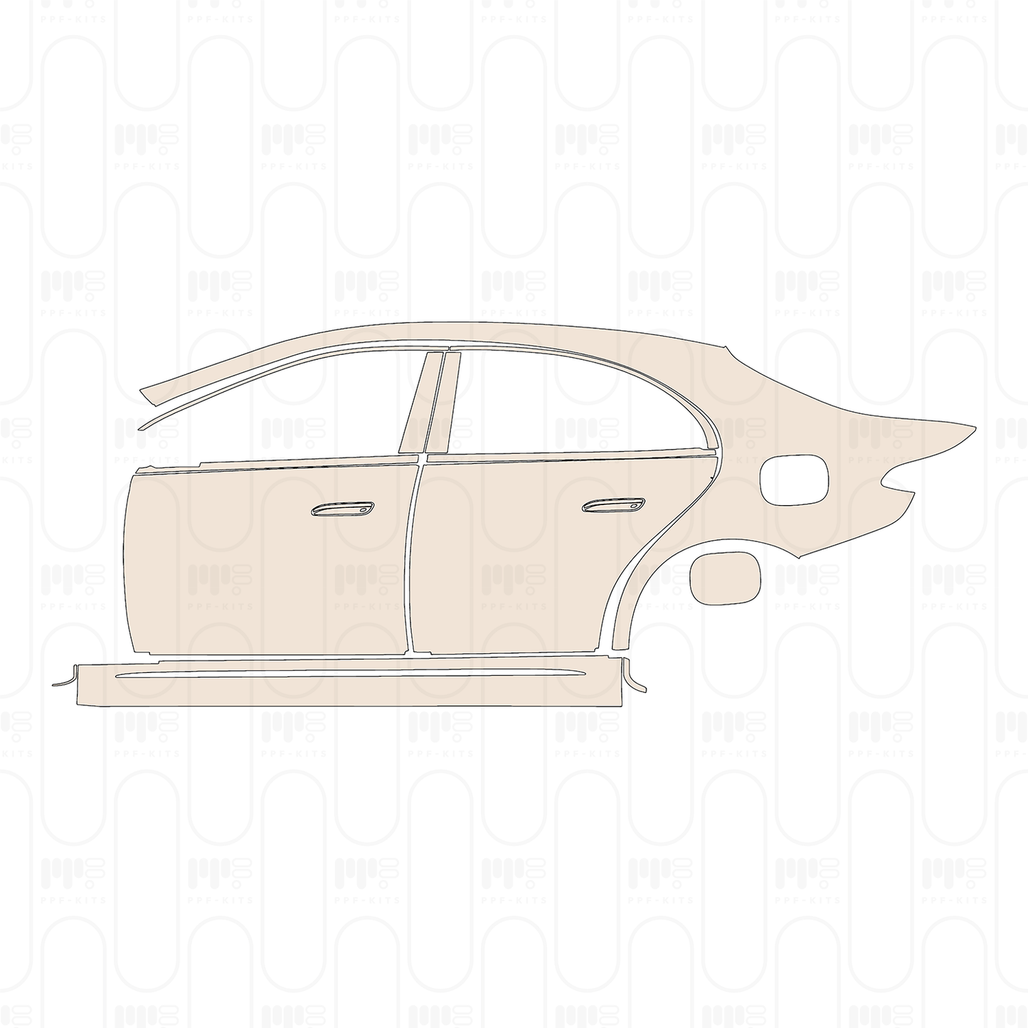 Pre-Cut PPF Mercedes-Benz E Class Sedan Luxury Standard Wheelbase 2026