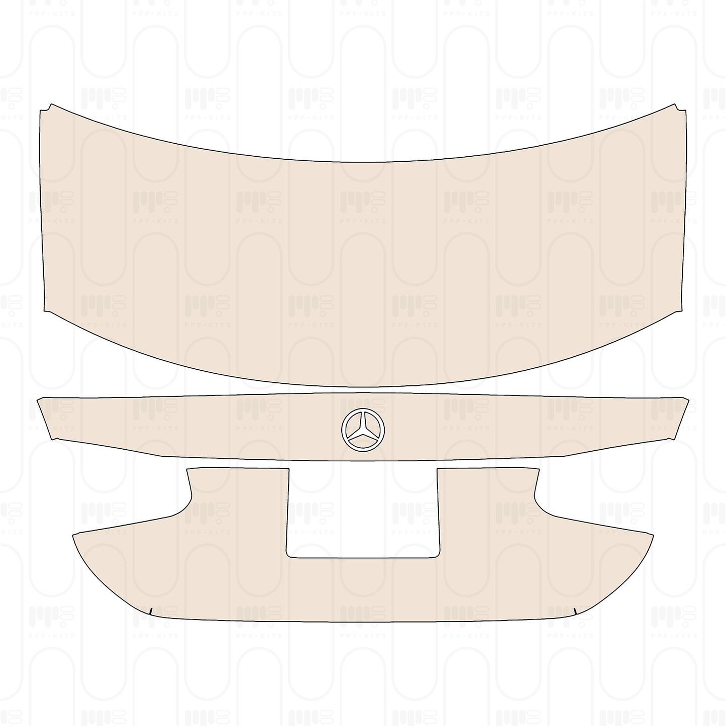 Pre-Cut PPF Mercedes-Benz A Class Sedan Base Standard Wheelbase 2026