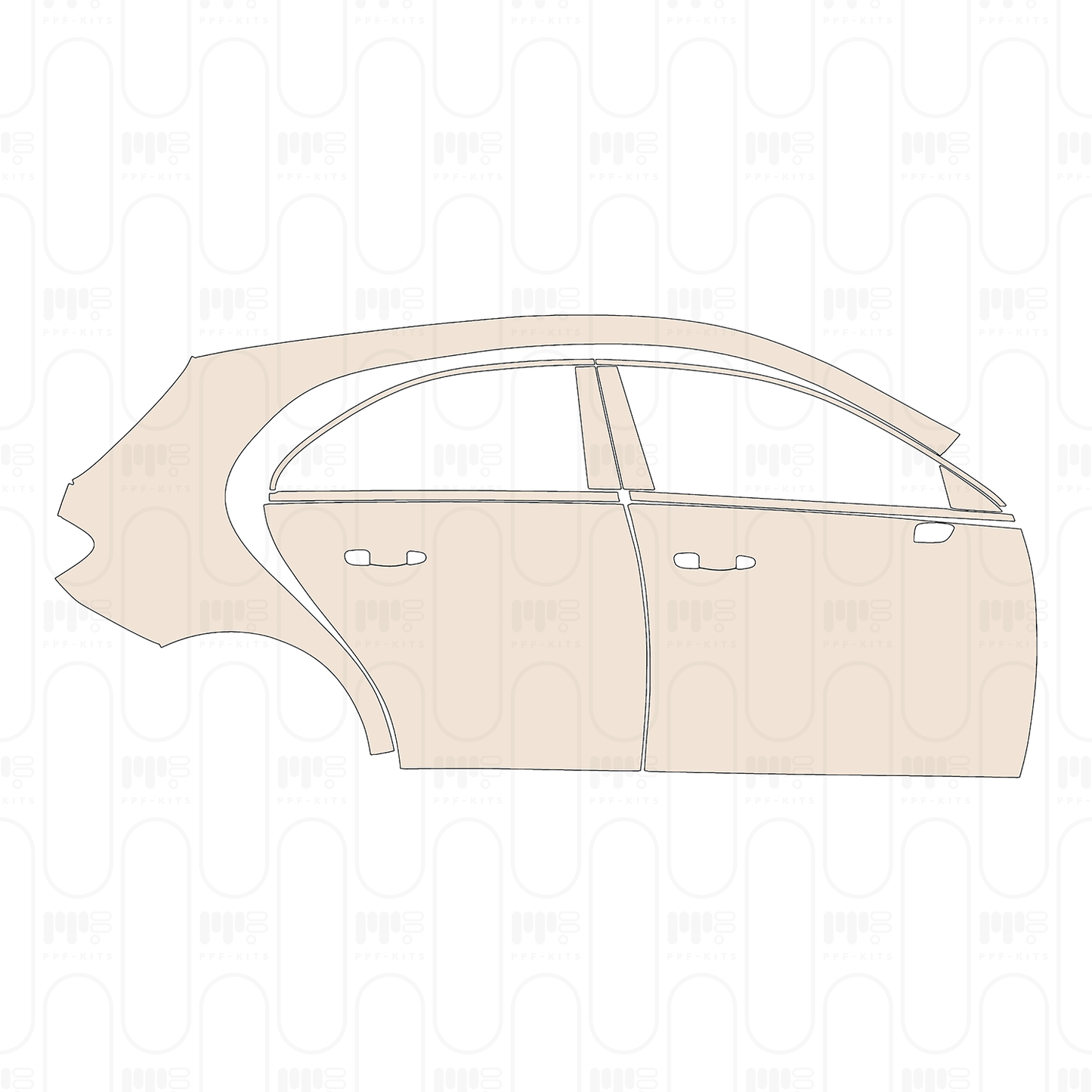 PPF precortado Mercedes-Benz A Class Hatchback Base 2026