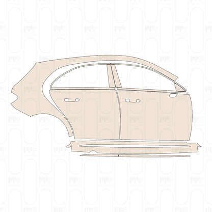PPF precortado Mercedes-Benz A Class Hatchback AMG A 35 2026
