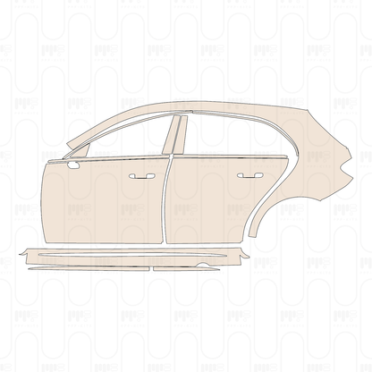 Pre-Cut PPF Mercedes-Benz A Class Hatchback AMG A 45 S 2026