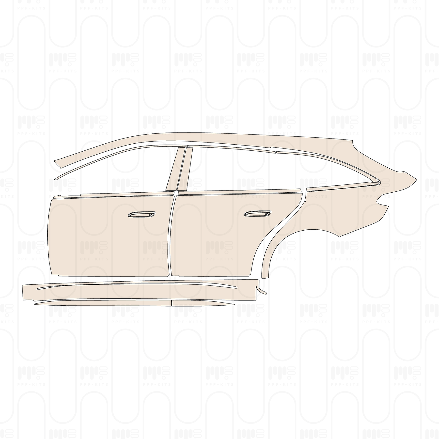 Pre-Cut PPF Mercedes-Benz E Class Wagon Estate AMG E53 2026