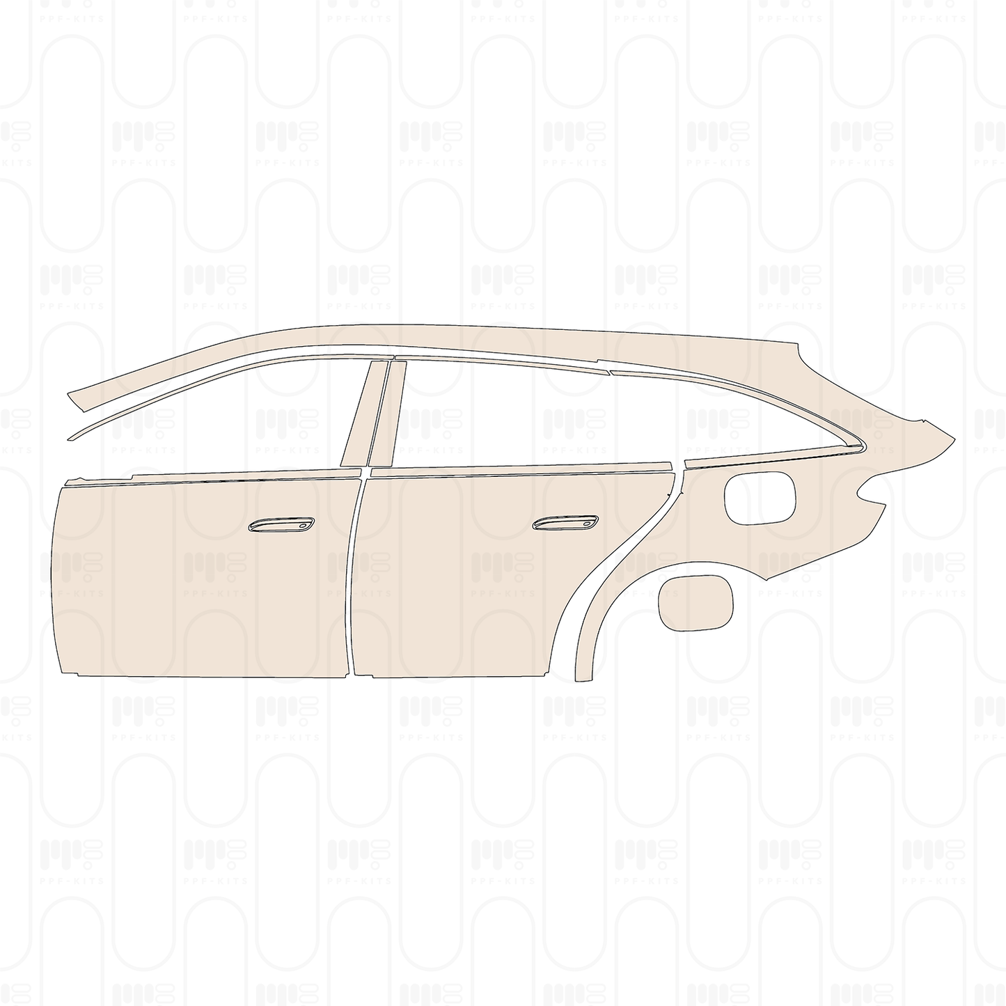 PPF precortado Mercedes-Benz E Class Wagon Estate Base 2026