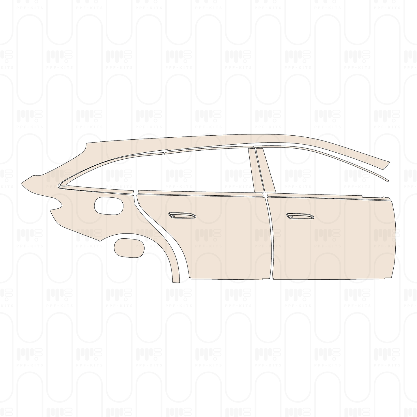 PPF precortado Mercedes-Benz E Class Wagon Estate Base 2026