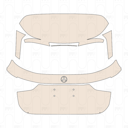 PPF precortado Mercedes-Benz GLA Base 2026