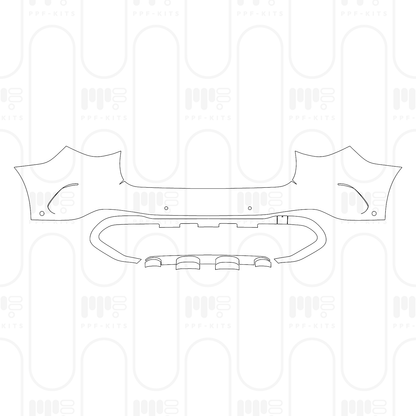 Pre-Cut PPF Mercedes-Benz GLC SUV Standard Wheelbase (GLC) AMG Line 2026