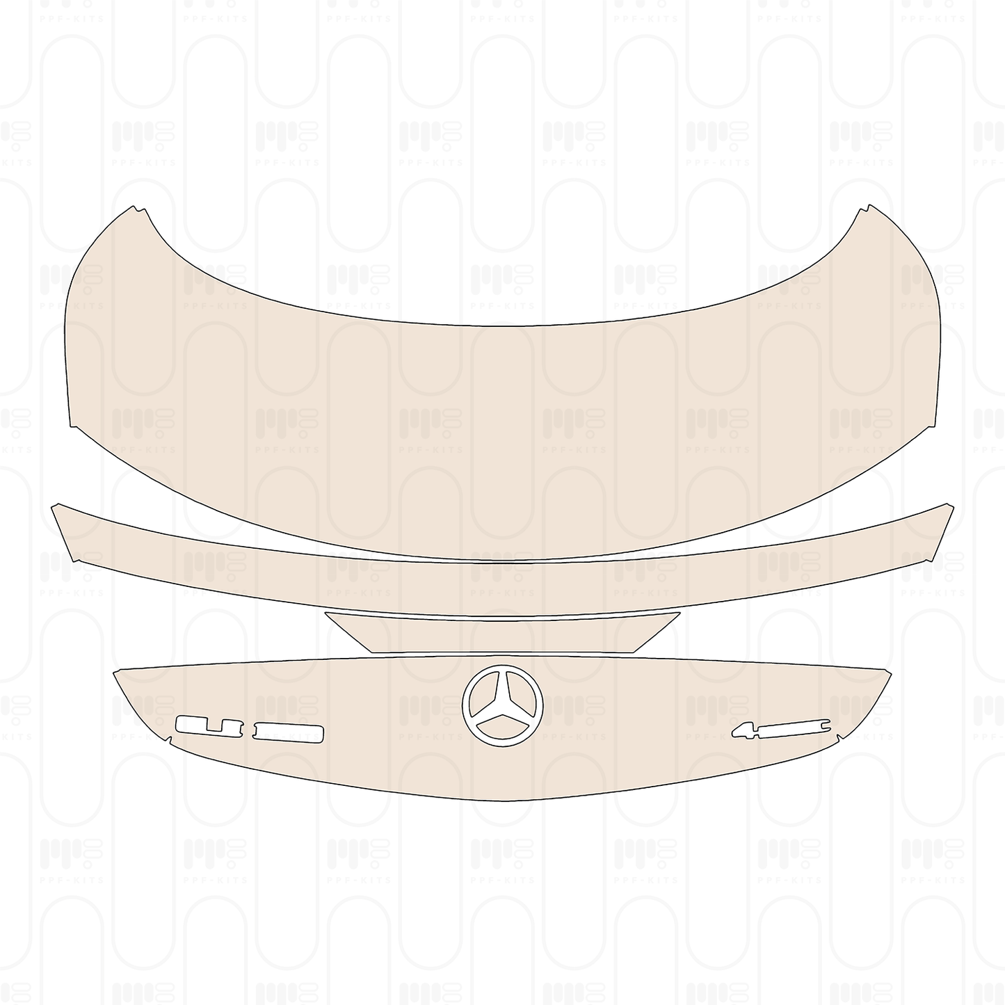 Pre-Cut PPF Mercedes-Benz CLE Coupe Base 2026