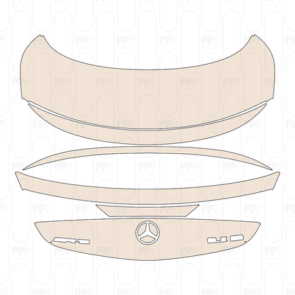 PPF precortado Mercedes-Benz CLE Coupe AMG CLE 53 2026