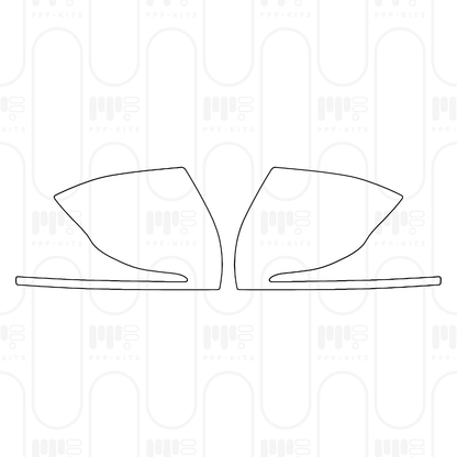 Pre-Cut PPF Mercedes-Benz GLE SUV AMG line 2026