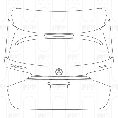 Pre-Cut PPF Mercedes-Benz GLE SUV AMG line 2026