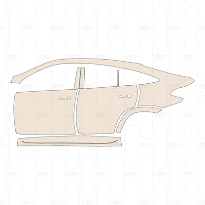 PPF precortado Mercedes-Benz GLE Coupe AMG Line 2026