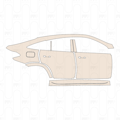 PPF precortado Mercedes-Benz GLE Coupe AMG Line 2026