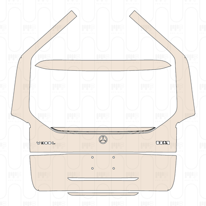 Pre-Cut PPF Mercedes-Benz V Class Extended Wheelbase Base 2026