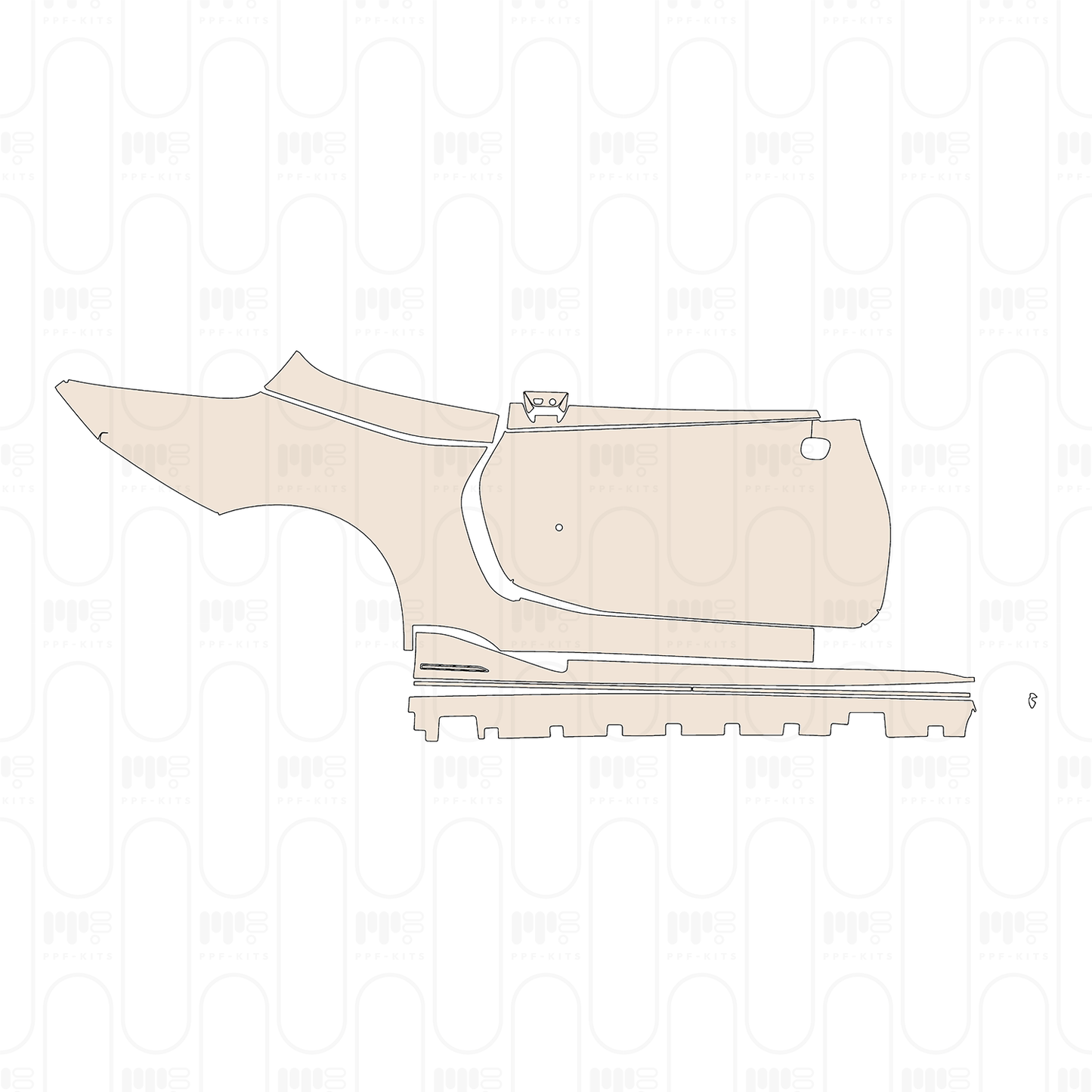Pre-Cut PPF MG Cyberster (EU) 2026