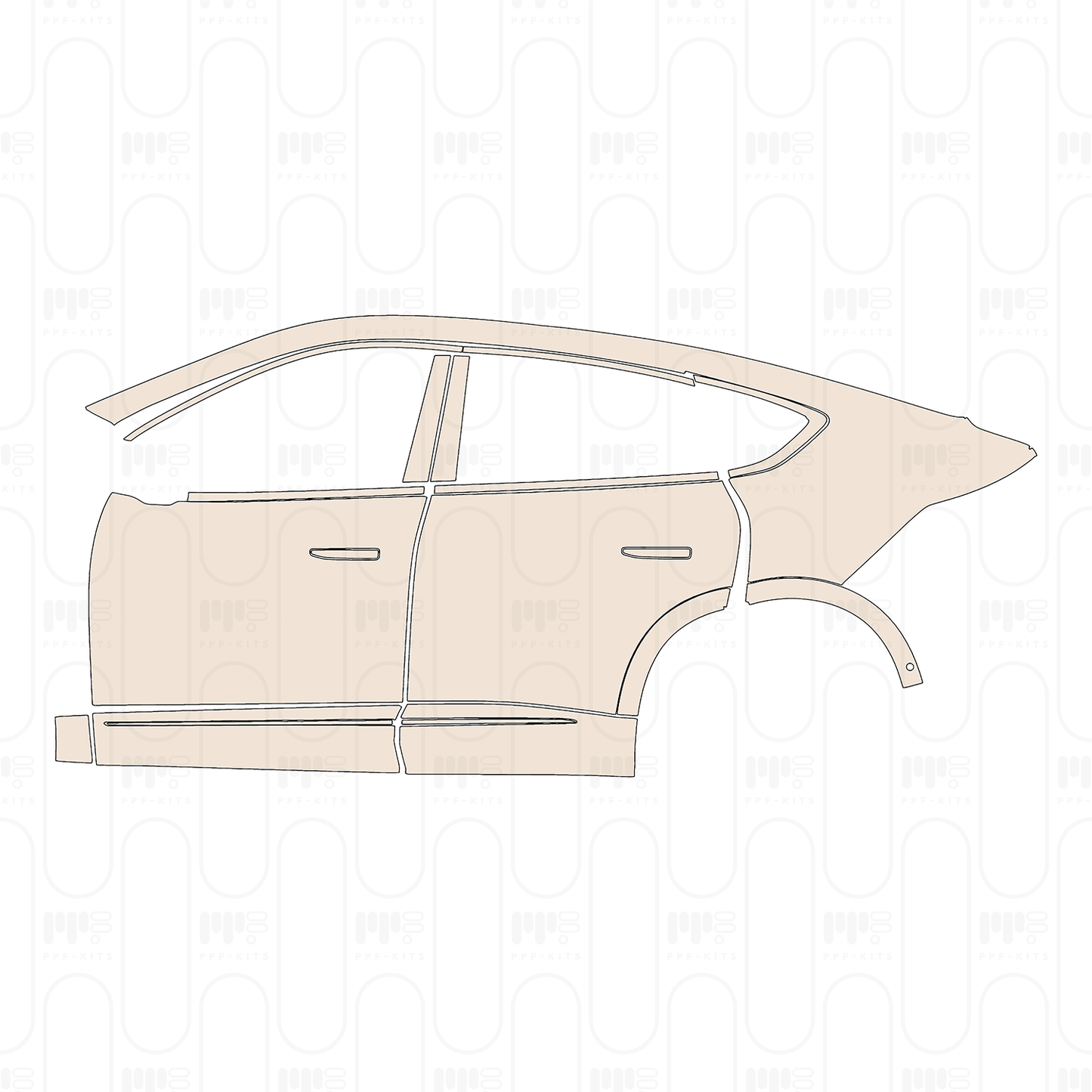 PPF precortado NIO EC7 2026