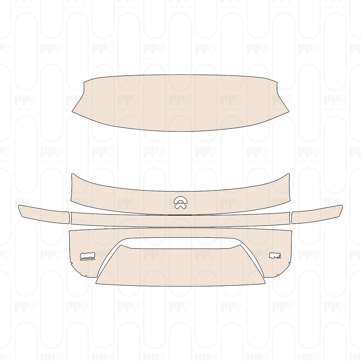 Pre-Cut PPF NIO ES8 2026