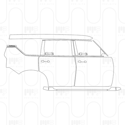 Pre-Cut PPF Nissan Armada (US) Platinum 2026