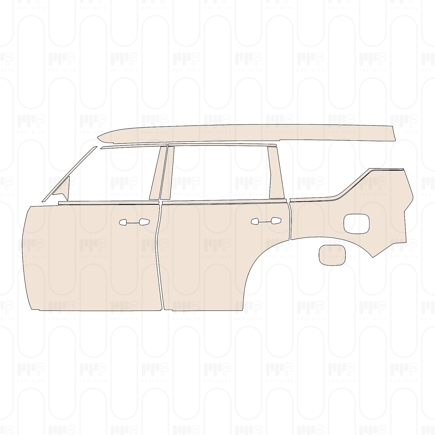 Pre-Cut PPF Nissan Armada (US) PRO-4X 2026