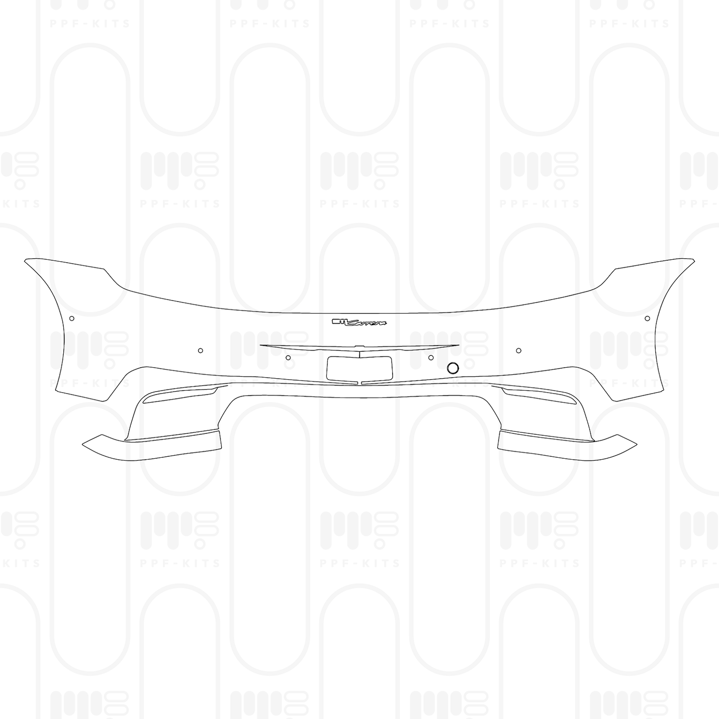 Pre-Cut PPF Porsche 911 Carrera Coupe 2026