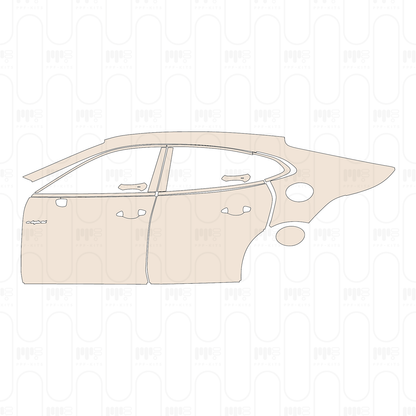 Pre-Cut PPF Porsche Panamera Sedan Panamera 4 E-Hybrid 2026