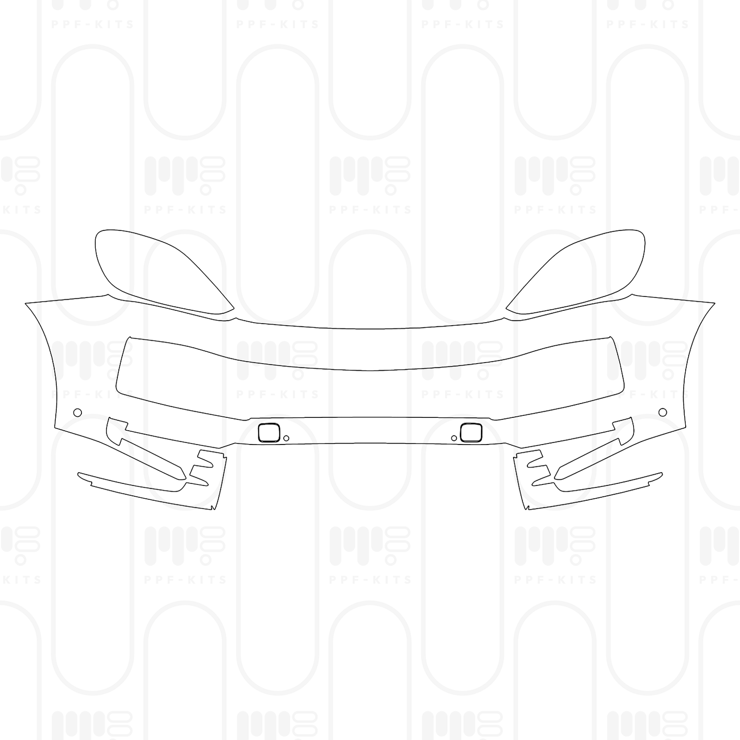 Pre-Cut PPF Porsche Cayenne Coupe Cayenne Coupe 2026