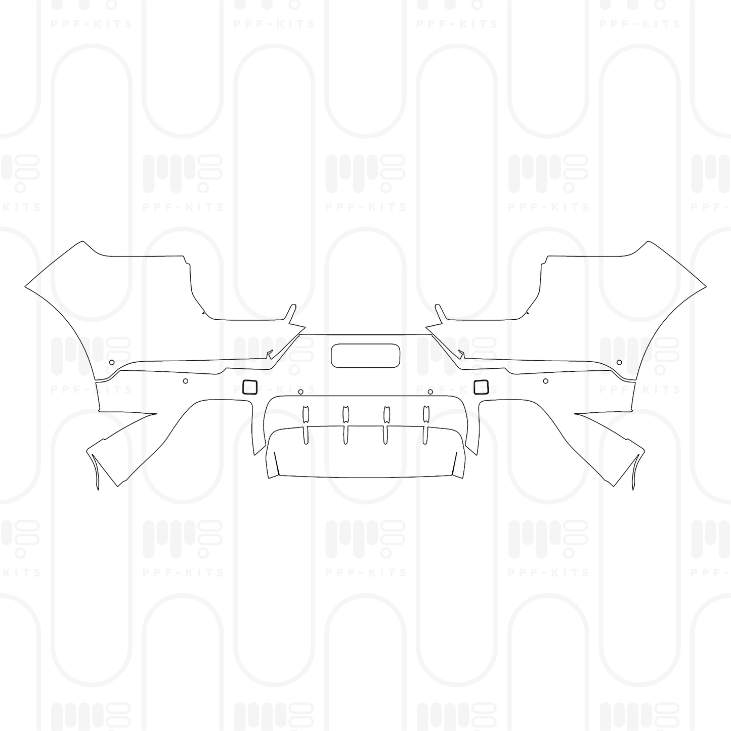 Pre-Cut PPF Porsche Cayenne Turbo E-Hybrid 2026