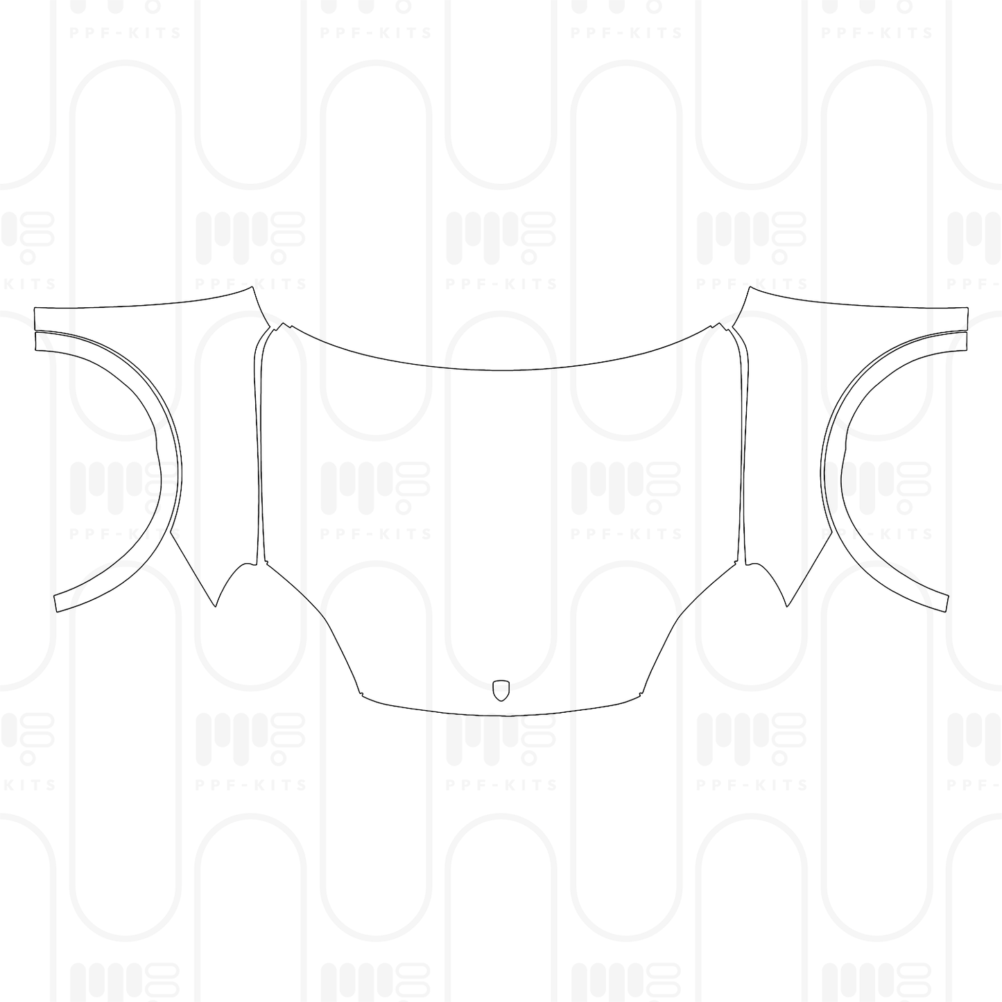 Pre-Cut PPF Porsche Cayenne Coupe Cayenne Coupe 2026