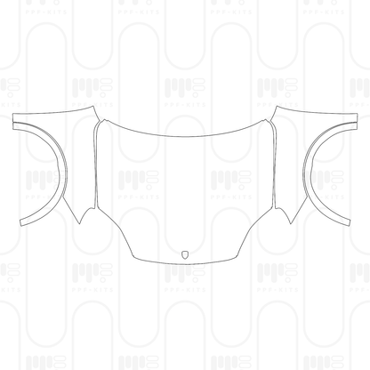 Pre-Cut PPF Porsche Cayenne Coupe Cayenne Coupe 2026