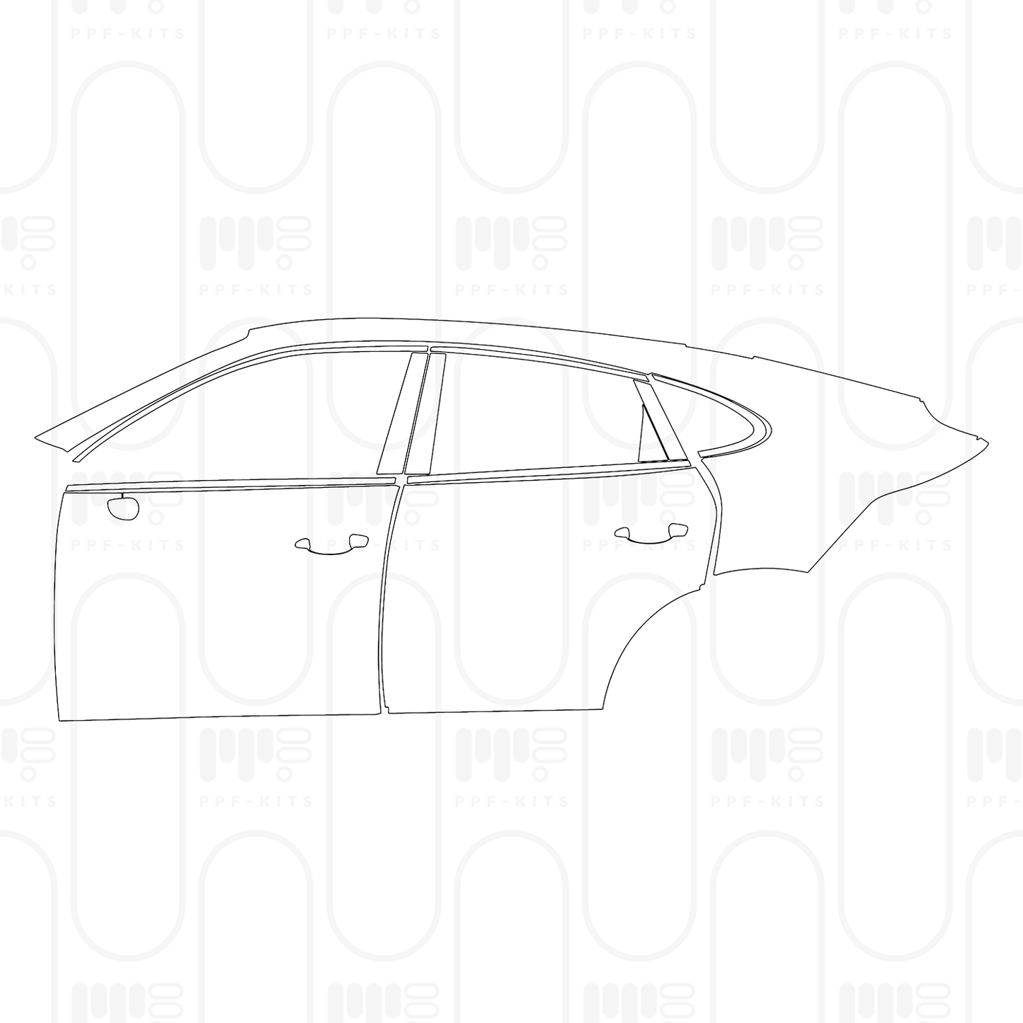 Pre-Cut PPF Porsche Cayenne Coupe Cayenne Coupe 2026