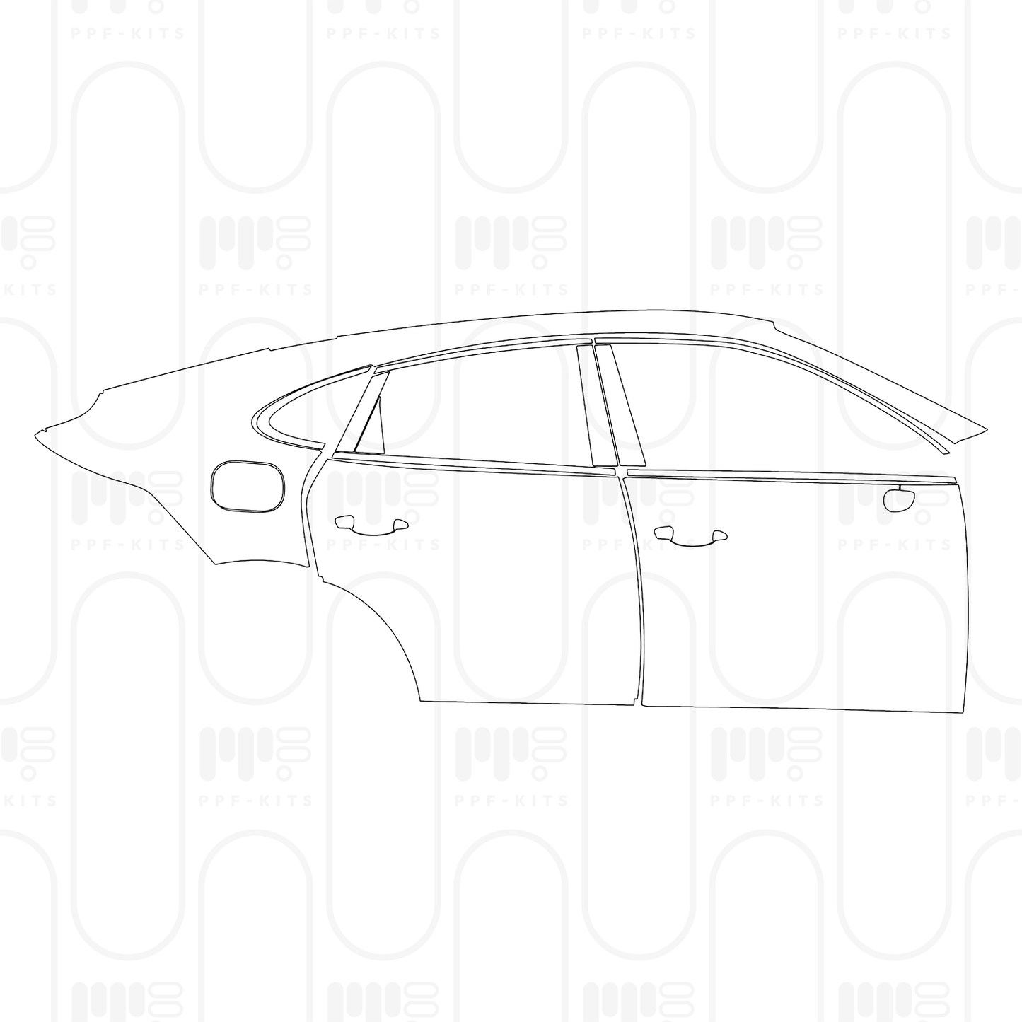 Pre-Cut PPF Porsche Cayenne Coupe Cayenne Coupe 2026