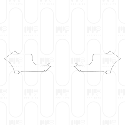 Pre-Cut PPF Porsche Cayenne Coupe Cayenne Coupe 2026