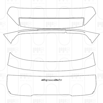 Pre-Cut PPF Porsche Cayenne Turbo E-Hybrid 2026