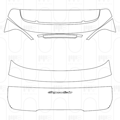 Pre-Cut PPF Porsche Cayenne Turbo E-Hybrid 2026