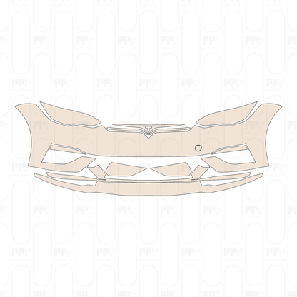 Pre-Cut PPF Tesla Model S Plaid 2026