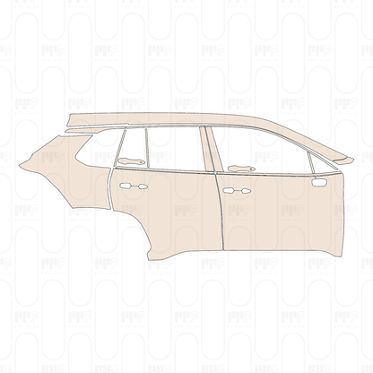 Pre-Cut PPF Toyota Corolla Cross (US) L 2026