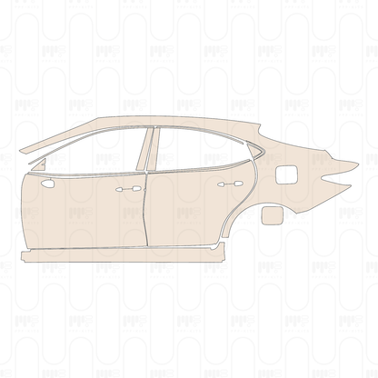 Pre-Cut PPF Toyota Camry (US) LE 2026
