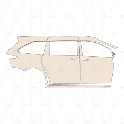 Pre-Cut PPF Toyota Sienna LE 2026