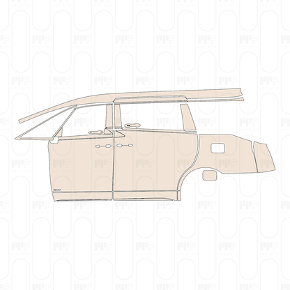PPF precortado Toyota Alphard 2026