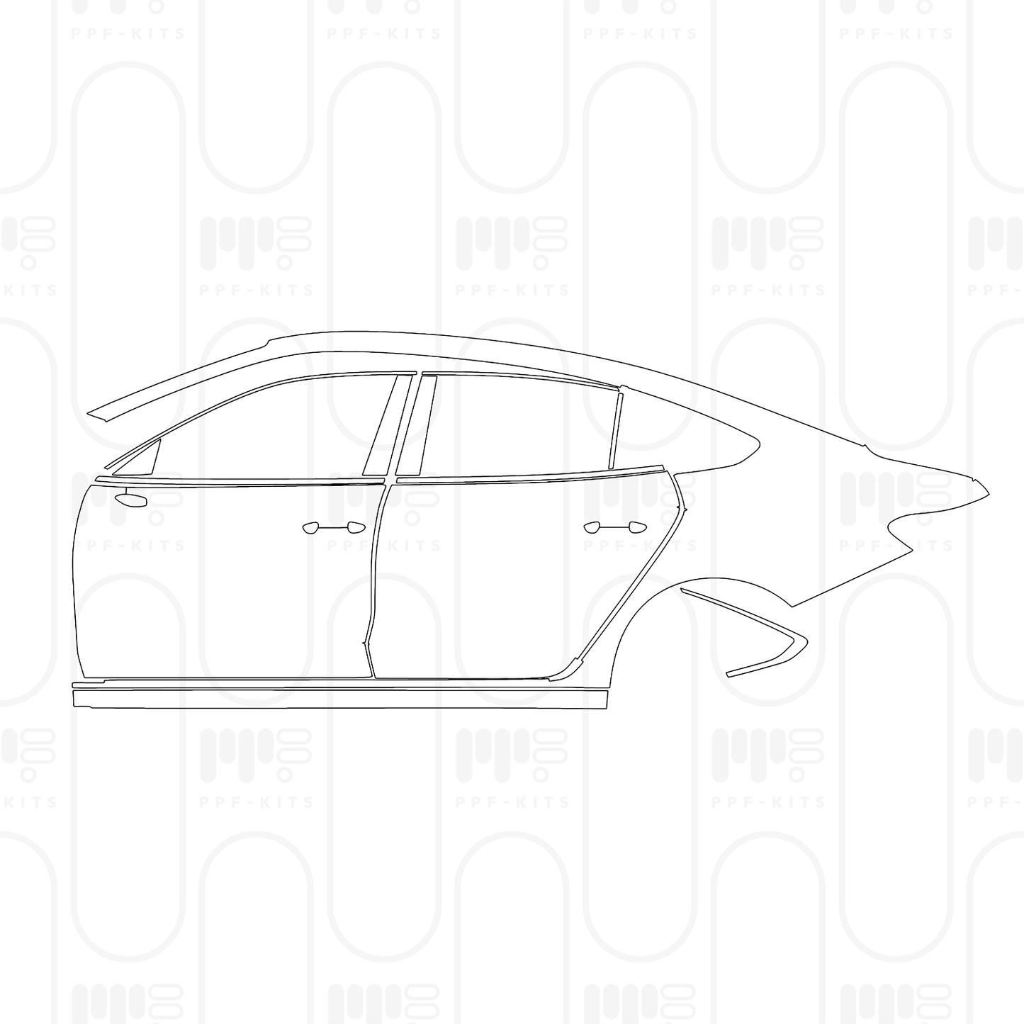 Pre-Cut PPF Volkswagen Passat Pro (CN) R-Line 2026