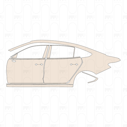 PPF precortado Volkswagen Passat Pro (CN) R-Line 2026