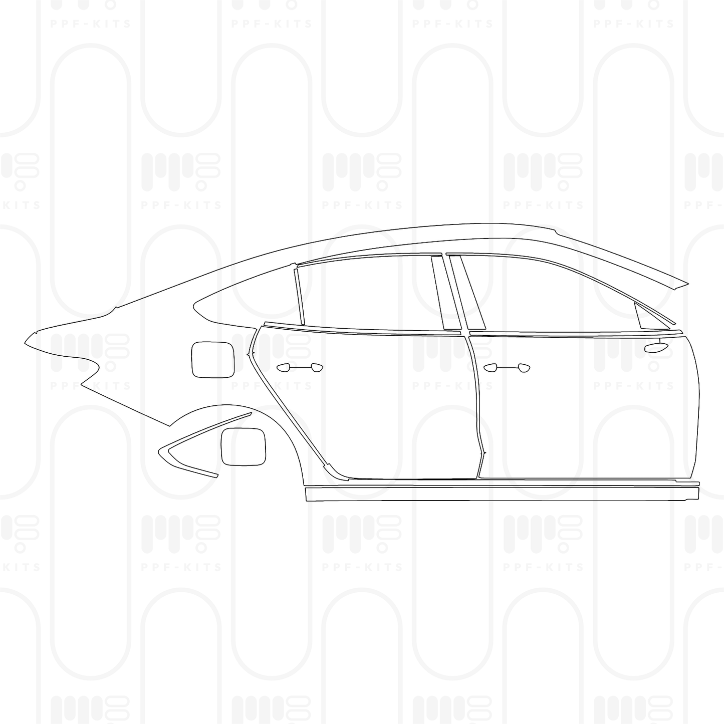 Pre-Cut PPF Volkswagen Passat Pro (CN) R-Line 2026
