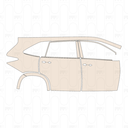 PPF precortado Toyota Innova HyCross (IN) 2026