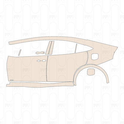PPF precortado Toyota Prius (US) XLE 2026